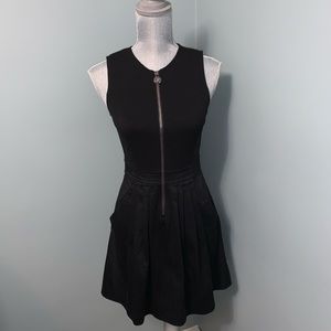 ARMANI EXCHANGE black dress with pockets size 4